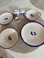 Vintage BVK Soest  “Haan”, Gebruikt, Porselein of Keramiek, Schaal, Rond