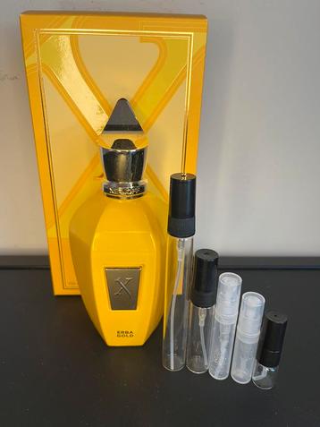 Xerjoff Erba Gold samples beschikbaar voor biedingen