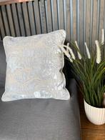 Beige kussens palm, Huis en Inrichting, Verzenden, Nieuw, Beige, Vierkant