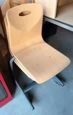 Schoolstoelen Galvanitas, Huis en Inrichting, Stoelen, Ophalen, Zo goed als nieuw, Bruin, Drie