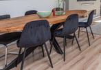5 Eetkamer stoelen zwart, Ophalen of Verzenden, Zwart