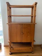 Massief eiken kaas/tv kast Handgemaakt, Ophalen, Eikenhout, Zo goed als nieuw, 150 tot 200 cm