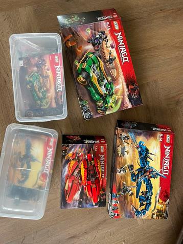 Lego Ninjago 3 sets incl doos beschikbaar voor biedingen