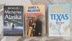 3x James A. Michener – hardcover boeken – Alaska / Texas, Ophalen, Zo goed als nieuw, James A, Michener