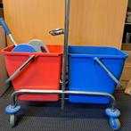 mop-emmer kar, Ophalen, Dweilemmer, -bak, of -wagen