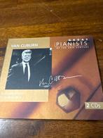 2- Cd Van Cliburn speelt Rachmaninoff Tchaikovsky, Ophalen of Verzenden, Romantiek, Zo goed als nieuw, Orkest of Ballet