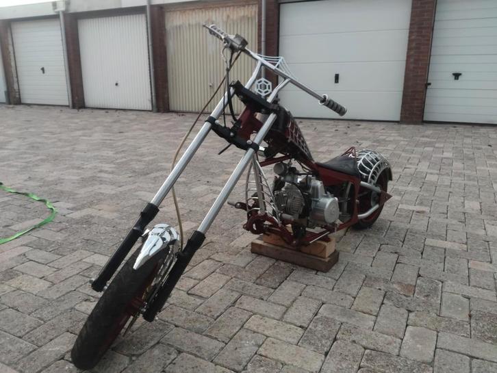 Orange Country Midi Chopper - Black Widow Demo, Motoren, Motoren | Overige merken, Particulier, Chopper, 11 kW of minder, 1 cilinder