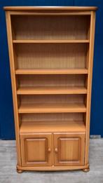 Lichteiken boekenkast, Ophalen, Gebruikt, 50 tot 100 cm, 150 tot 200 cm