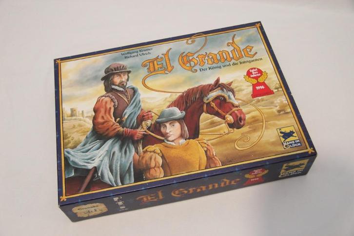 El grande bordspel, Hobby en Vrije tijd, Gezelschapsspellen | Bordspellen, Gebruikt, Een of twee spelers, Drie of vier spelers