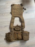 Profile equipment plate carrier met tasmanian tiger pouches, Ophalen of Verzenden, Landmacht, Nederland