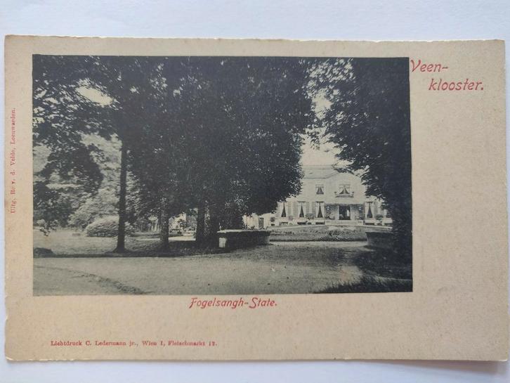 J2110 Veenklooster, Verzamelen, Ansichtkaarten | Nederland, Noord-Holland, 1920 tot 1940, Ophalen of Verzenden