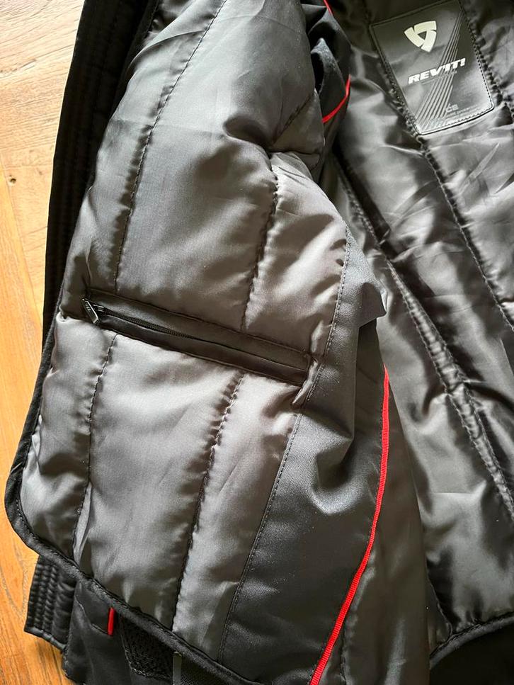 Nieuw. REV'IT! Leren Motorjas zwart maat 44 dames, Motoren, Kleding | Motorkleding, Jas | leer, Heren, Tweedehands, Ophalen of Verzenden