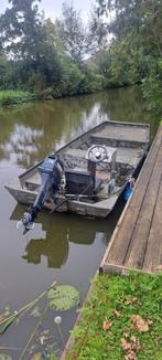Aluminium Boot met yamaha, Watersport en Boten, Ophalen, 10 tot 30 pk, Gebruikt, Aluminium