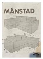 Gebruikte hoekbank MÅNSTAD - Wegens verhuizing, Huis en Inrichting, Ophalen, Gebruikt, Hoekbank, 75 tot 100 cm