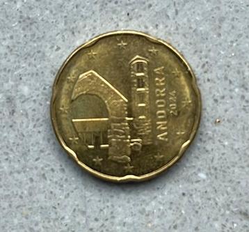 Andorra 20 eurocent 2024 beschikbaar voor biedingen