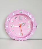 Ice Clock roze, Huis en Inrichting, Woonaccessoires | Klokken, Ophalen of Verzenden, Zo goed als nieuw