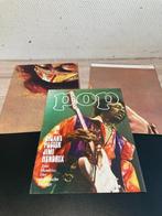 POP magazine JImi Hendrix megaposter! artikel 1973, Ophalen of Verzenden, Zo goed als nieuw, Muziek, Film of Tv