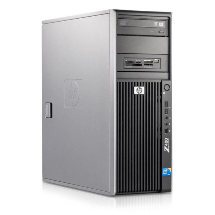 HP Z400 Workstation, Computers en Software, Desktop Pc's, Zo goed als nieuw, 3 tot 4 Ghz, SSD, Met videokaart, Ophalen