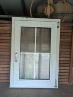 Weru kozijn draaikiep dubbelglas met binnen liggende roedes, Ophalen, Gevelraam of Ruit, Minder dan 80 cm, 80 tot 120 cm