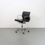 22x Vitra EA 217 bureaustoel Softpad Zwart - Chroom, Huis en Inrichting, Bureaustoelen, Niet ingevuld, Zwart, Niet ingevuld, Zo goed als nieuw