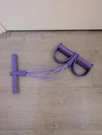 Paarse Oefentensor voor Thuis Workout, Ophalen of Verzenden, Zo goed als nieuw, Buik, Weerstandband