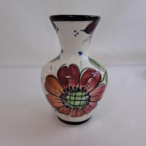 Keramiek Vaas Enma Spain, Handgeschilderd Majolica Vaas, Blo, Huis en Inrichting, Woonaccessoires | Vazen, Zo goed als nieuw, Overige kleuren