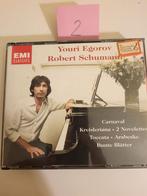 Youri Egorov - Schumann - Pianomuziek 2CD, Cd's en Dvd's, Ophalen of Verzenden, Romantiek, Zo goed als nieuw, Kamermuziek