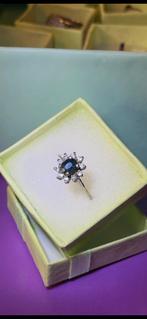 Vintage  lady diana Ring Jaren 80 maat 16.5, Sieraden, Tassen en Uiterlijk, Ringen, Gebruikt, Ophalen of Verzenden, Kleiner dan 17