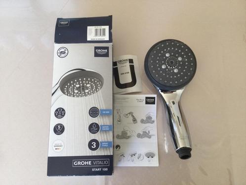 Grohe handdouche Vitalio Start 100mm 3 stralen chroom, Doe-het-zelf en Verbouw, Sanitair, Gebruikt, Douche, Chroom, Ophalen of Verzenden