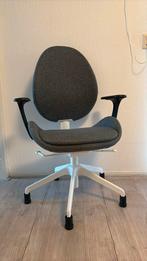 Ikea bureaustoel wit met grijs, Huis en Inrichting, Bureaustoelen, Ophalen, Gebruikt, Grijs