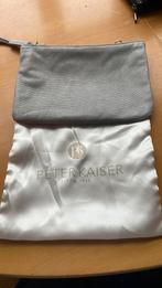 Peter Kaiser zilvergrijze avondtas / clutch NIEUW, Ophalen of Verzenden, Nieuw, Geel, Avondtasje