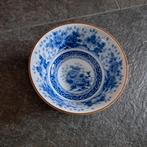 Vintage Chinees of Japans rijstkom ? met Blauwe Bloemen, Ophalen of Verzenden