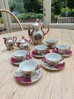 Vintage barok koffie/ thee servies 9 delig, Antiek en Kunst, Antiek | Servies compleet, Ophalen of Verzenden