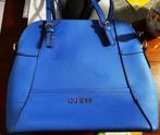 chic Italian Guess dames Handtas Shouldertas luxe afwerking, Ophalen of Verzenden, Zo goed als nieuw, Blauw