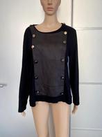 G702 Femmes je vous maat 42=L trui shirt top zwart