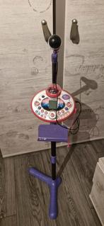 VTech Kidi Super Star microfoon met standaard, Ophalen of Verzenden, Gebruikt, Jongen of Meisje