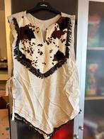 Indianen jurk incl hoofdtooi en 4 accesoires, Kinderen en Baby's, Carnavalskleding en Verkleedspullen, Ophalen of Verzenden, Zo goed als nieuw