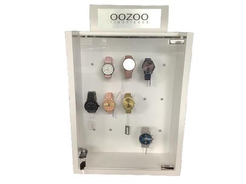 Vitrinekast voor 30 horloges met slot, Huis en Inrichting, Kasten | Vitrinekasten, Zo goed als nieuw, Minder dan 100 cm, 25 tot 50 cm