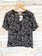 Voyar blouse zwart/bloemetjes, maat 34 - NP 69,95 - wyp, Nieuw, Maat 34 (XS) of kleiner, Ophalen of Verzenden, Zwart