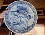 Delfts bord (39cm) van Boch voor Royal Sphinx, Antiek en Kunst, Ophalen