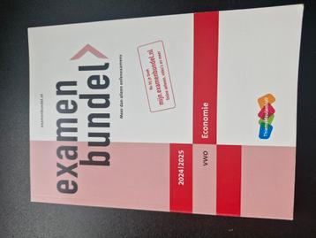 Examenbundel VWO Economie beschikbaar voor biedingen