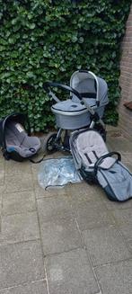 3 in 1 - maxi-cosi, kinderwagen met reiswieg, Ophalen, Gebruikt, Verstelbare duwstang, Combiwagen