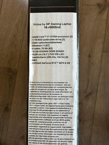 Victus Gaming Laptop 16-r0055nd beschikbaar voor biedingen