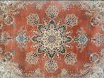 Vintage oosters wol Galaxie vloerkleed oranje medall 170x238, Gebruikt, Crème, 100 tot 150 cm, 200 cm of meer