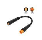 HIGO Connector/Signal kabels 3-Pins M-F / M-M / F-F, Ophalen of Verzenden