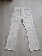 Nieuw Zac & Zoe Paris Flared Jeans M beige ecru geel cropped, Zac & Zoe, Overige kleuren, Nieuw, Ophalen of Verzenden