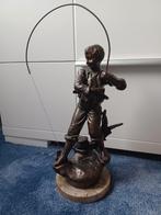 Geo Maxim Visser Beeld op Marmeren Voet, Antiek en Kunst, Kunst | Beelden en Houtsnijwerken, Ophalen of Verzenden