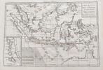 Kaart van Indonesië, ca. 1780 van Bonne, Antiek en Kunst, Ophalen of Verzenden