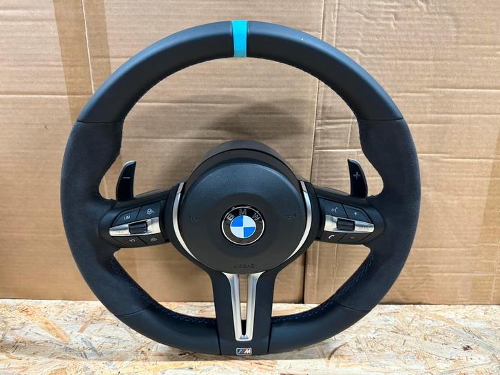 BMW ALCANTARA M-stuurwiel 5-6-7-8 Serie F10 F90 F12 F01 F, Auto-onderdelen, Besturing, BMW, Nieuw, Ophalen of Verzenden