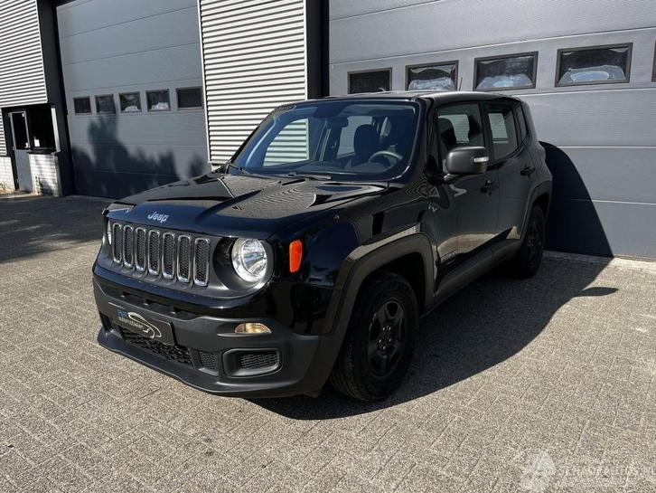 Jeep Renegade 1.6i AIRCO (bj 2018), Auto diversen, Schadeauto's, Jeep, Handgeschakeld, Benzine, SUV of Terreinwagen, Zwart